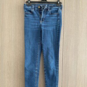 American Eagle Outfitters Women's Navy Jeans